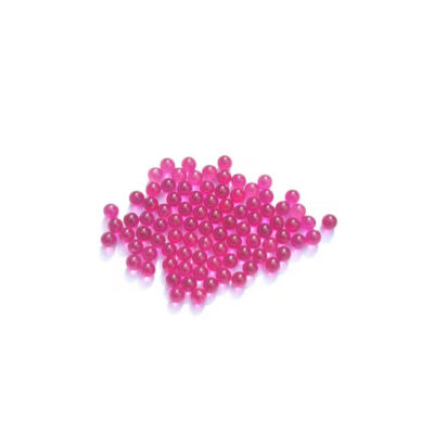 Ruby Balls 3mm Made From Synthetic Corundum Gems Stone 200 pcs.