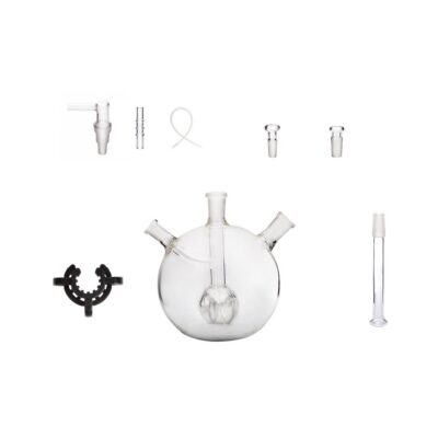 Clear Glass Pipe MK II : 8 in 1 Glass Pipe