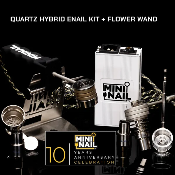 MiniNail Enail + Flower Wand Bundle