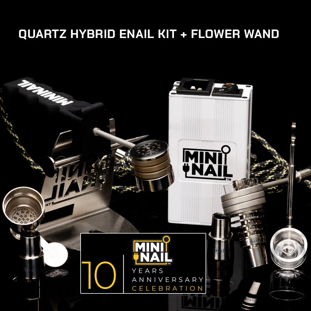 MiniNail Enail + Flower Wand Bundle